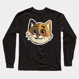 happy cat sticker (collection 1/8) Long Sleeve T-Shirt